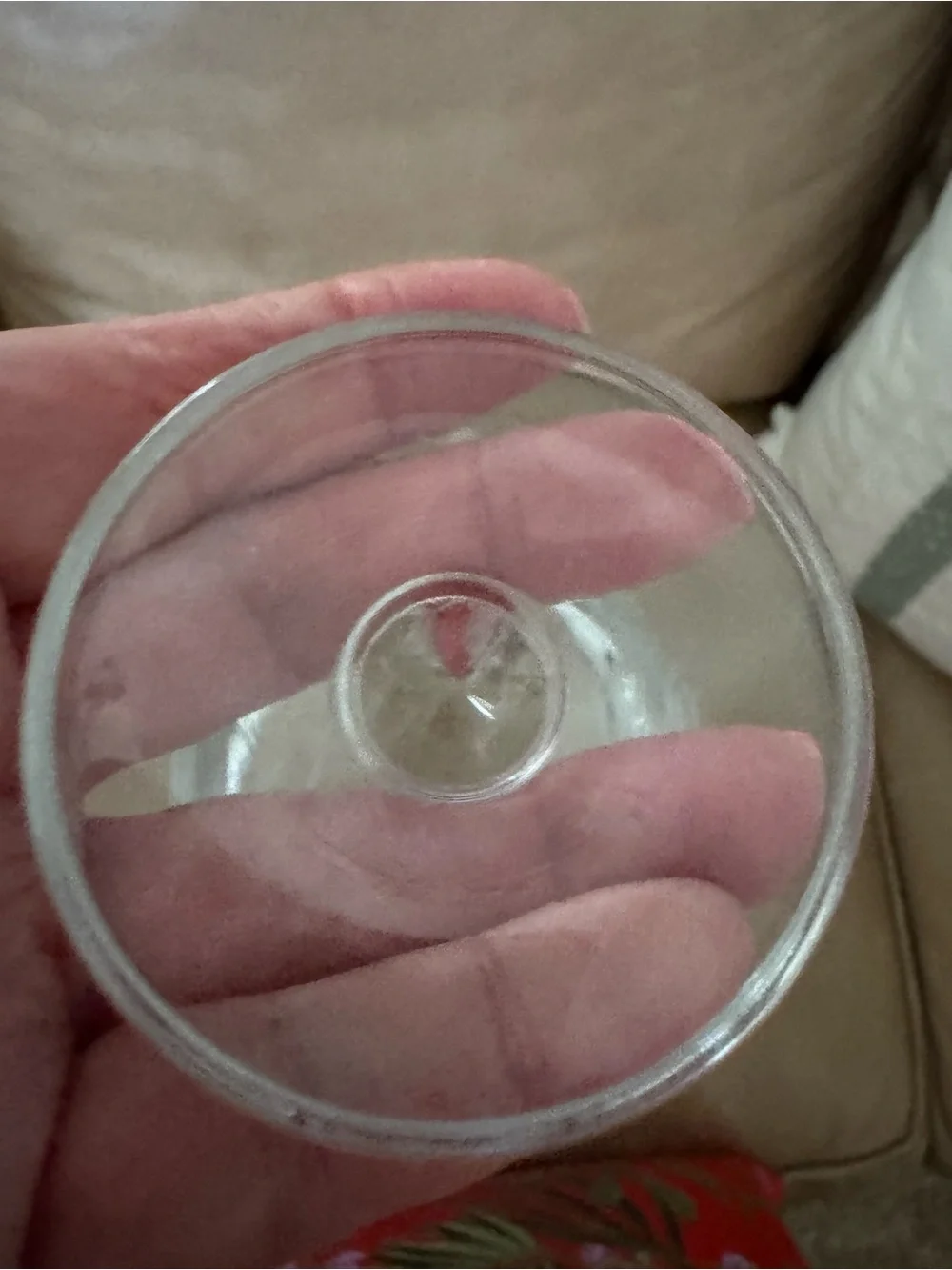 Vintage MCM Libbey Wheat Leaf Etched Stemmed Goblet Glasses - Set of 6